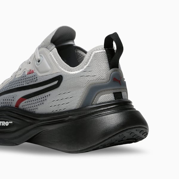 PWR NITRO™ SQD 2 Training Shoes, Gray Echo-PUMA Black-Ruby Shimmer-PUMA White, extralarge-IND