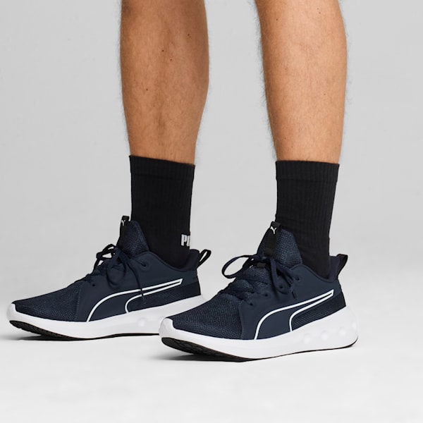 SOFTRIDE Carson Men's Sneakers, Club Navy-PUMA White-PUMA Black, extralarge