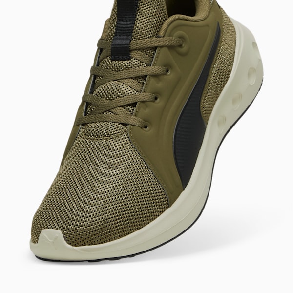Chaussures de course à pied SOFTRIDE Carson, PUMA Olive-PUMA Black-Desert Dust, extralarge