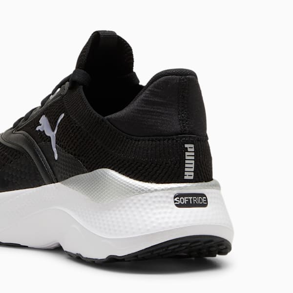 SOFTRIDE Mayve Running Shoes Women, PUMA Black-PUMA White, extralarge