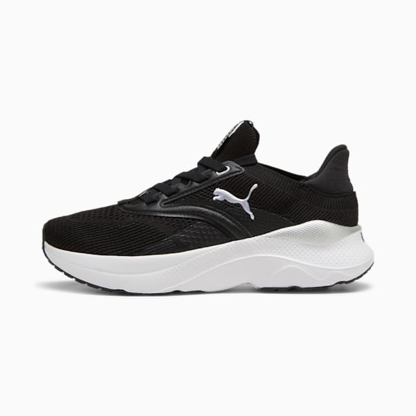 Chaussures de course à pied SOFTRIDE Mayve Femme, PUMA Black-PUMA White, extralarge