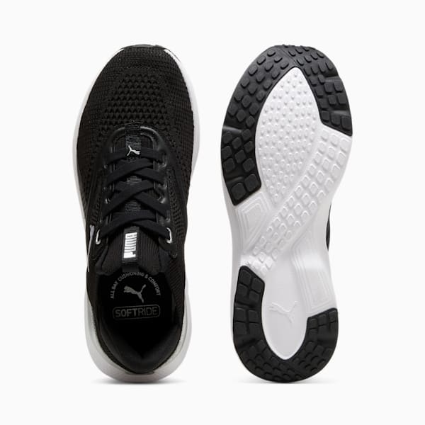 Chaussures de course à pied SOFTRIDE Mayve Femme, PUMA Black-PUMA White, extralarge