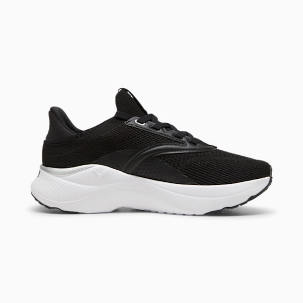 Puma black white clearance