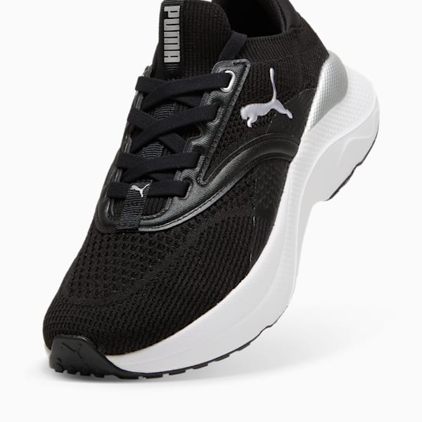 Chaussures de course à pied SOFTRIDE Mayve Femme, PUMA Black-PUMA White, extralarge