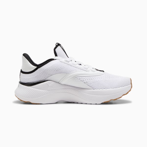 SOFTRIDE Mayve Running Shoes Women, PUMA White-PUMA Black-PUMA Silver, extralarge