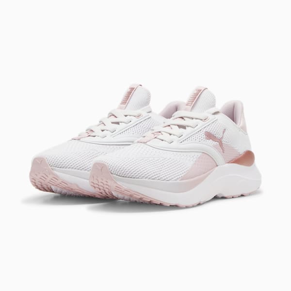 Tenis Mujer SOFTRIDE Mayve, Feather Gray-Mauve Mist-Rose Gold, extralarge