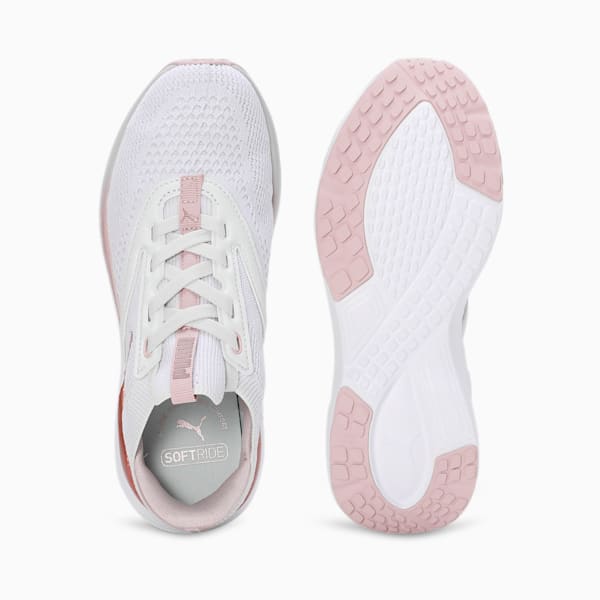 SOFTRIDE Mayve Women's Running Shoes, Feather Gray-Mauve Mist-Rose Gold, extralarge-IND