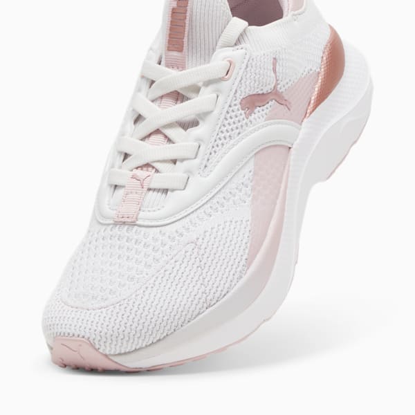 SOFTRIDE Mayve Running Shoes Women, Feather Gray-Mauve Mist-Rose Gold, extralarge