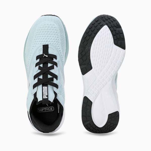 SOFTRIDE Mayve Women's Running Shoes, Frosted Dew-PUMA Black-PUMA Silver, extralarge-IND