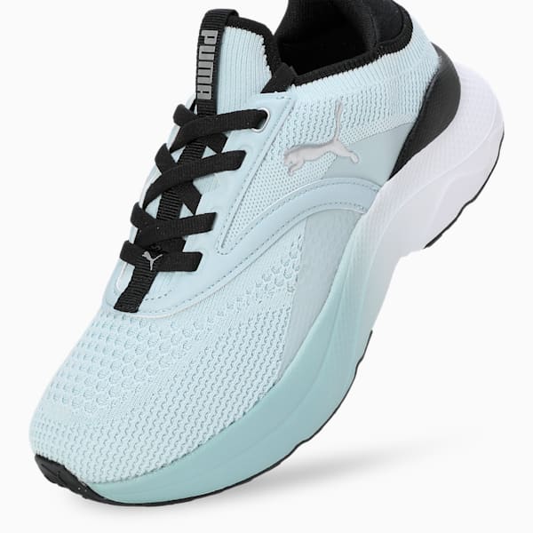 SOFTRIDE Mayve Women's Running Shoes, Frosted Dew-PUMA Black-PUMA Silver, extralarge-IND