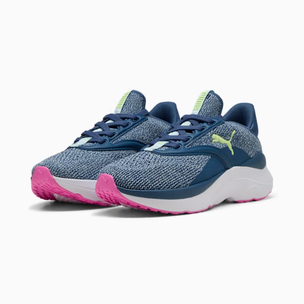 SOFTRIDE Mayve Running Shoes Women, Dark Indigo-Fizzy Light-Pink Pixel, extralarge