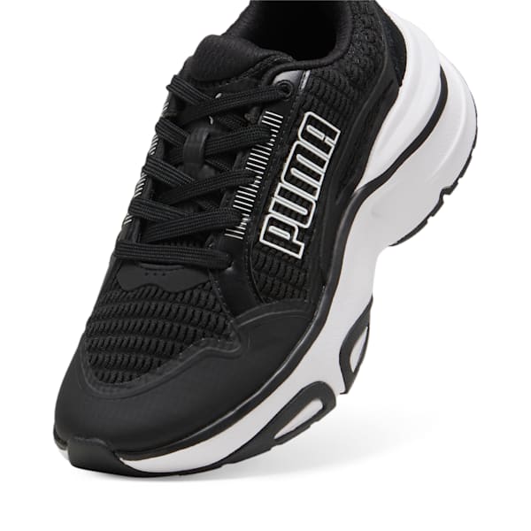 ウィメンズ ソフトライド ディヴァイン ランニングシューズ, PUMA Black-PUMA White, extralarge-JPN