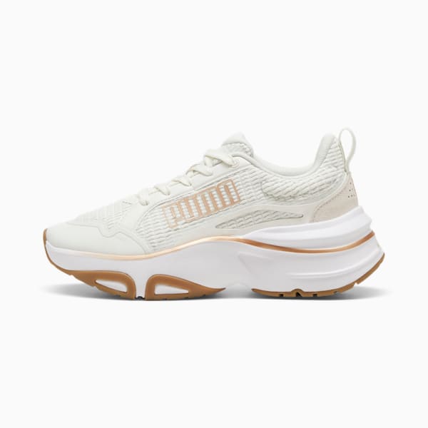 SOFTRIDE Divine Running Shoes Women, Vapor Gray-PUMA Gold-Gum, extralarge