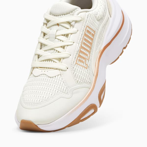 Chaussures de course SOFTRIDE Divine Femme, Vapor Gray-PUMA Gold-Gum, extralarge