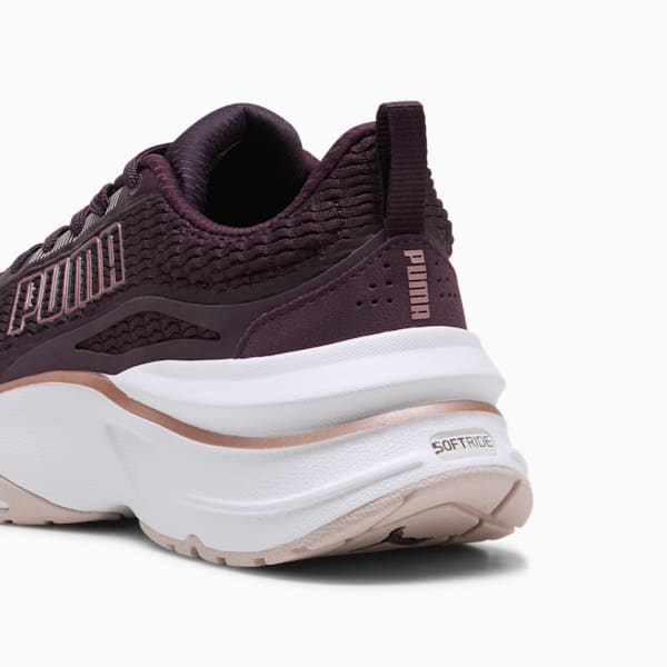 Chaussures de course à pied SOFTRIDE Divine Metal Femme, Midnight Plum-Mauve Mist-Rose Gold, extralarge
