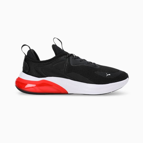 Cell Thrill Running Shoes, PUMA Black-For All Time Red, extralarge-IND