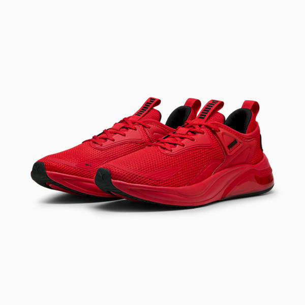 Chaussures de course Cell Thrill Homme, For All Time Red-PUMA Black, extralarge