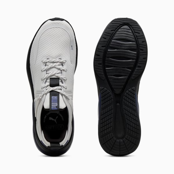 Cell Thrill Men's Running Shoes, Feather Gray-PUMA Black, extralarge