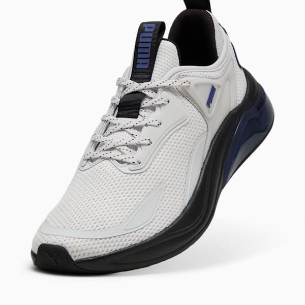 Cell Thrill Men's Running Shoes, Feather Gray-PUMA Black, extralarge