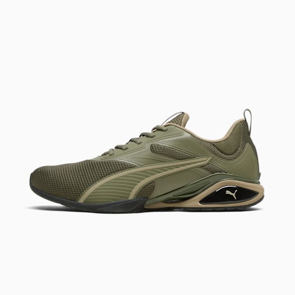 Neutron Men's Training Shoes, Loden Green-PUMA Black, extralarge