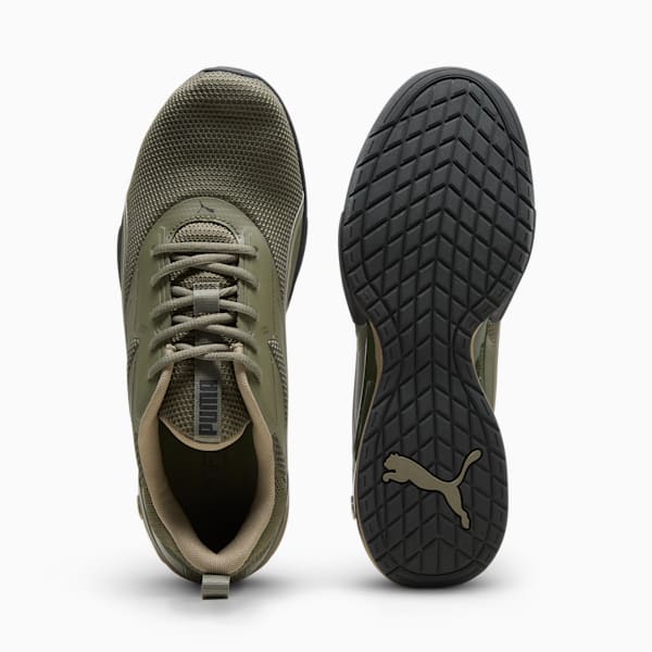 Neutron Men's Training Shoes, Loden Green-PUMA Black, extralarge