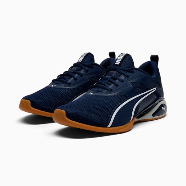 Neutron Men's Training Shoes, PUMA Navy-PUMA White-Cool Light Gray, extralarge