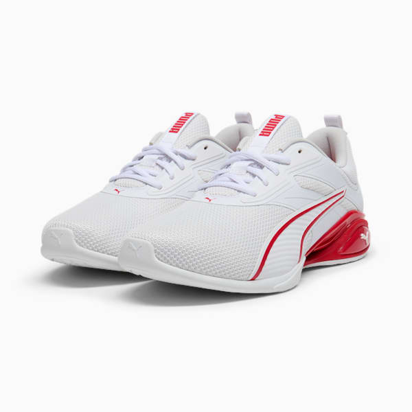 Neutron Men's Training Shoes, PUMA White-For All Time Red, extralarge