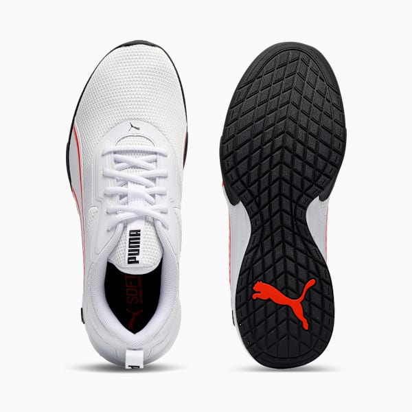 Sneakers Neutron Homme, PUMA White-Fierce Red, extralarge