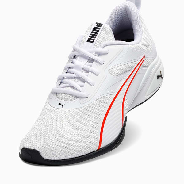Sneakers Neutron Homme, PUMA White-Fierce Red, extralarge