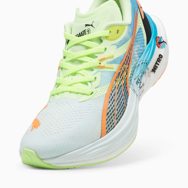 Tenis de correr Deviate NITRO™ 3 Marathon Series para hombre, Nitro Blue-Fizzy Apple, extralarge