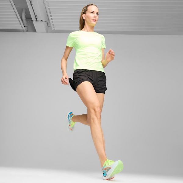 Tenis para correr Deviate NITRO 3 Marathon Series para mujer, Nitro Blue-Fizzy Apple, extralarge