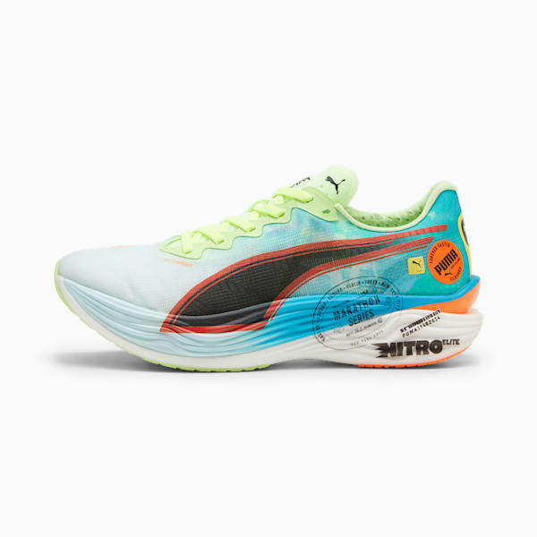 Tenis de running Hombre Deviate NITRO™ Elite 3, Nitro Blue-Fizzy Apple, extralarge