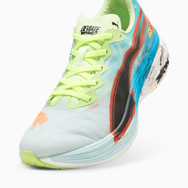 Tenis de running Hombre Deviate NITRO™ Elite 3, Nitro Blue-Fizzy Apple, extralarge