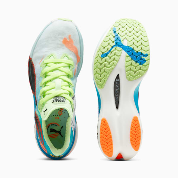 Tenis de correr Deviate NITRO™ Elite 3 Marathon Series para mujer, Nitro Blue-Fizzy Apple, extralarge