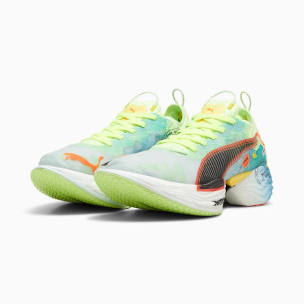 Tenis para correr FAST-R NITRO™ Elite 2 Marathon Series para mujer, Nitro Blue-Fizzy Apple-Speed Blue, extralarge