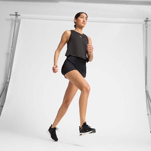 Tenisd de runnin para mujer Revamp Enzo 2, PUMA Black-PUMA Gold, extralarge