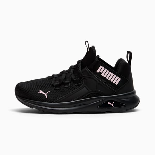 Enzo 2 Revamp Women's Wide Running Shoes, PUMA Black-Whisp Of Pink, extralarge