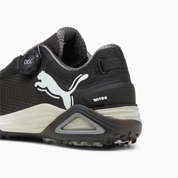 メンズ ゴルフ シャドウキャット ニトロ ディスク スパイクレス シューズ, PUMA Black-Asphalt-PUMA White, extralarge-JPN