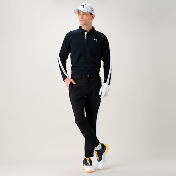 メンズ ゴルフ シャドウキャット ニトロ ディスク スパイクレス シューズ, PUMA White-Deep Navy-Sun Stream, extralarge-JPN