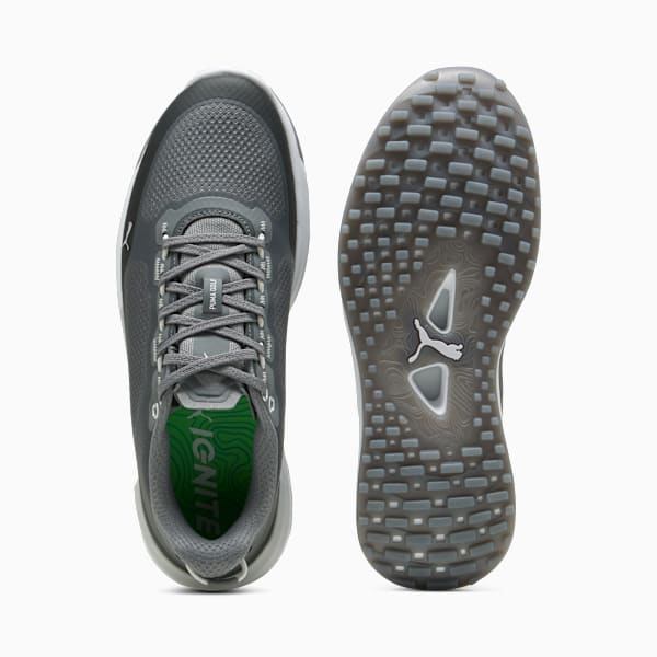 IGNITE Elevate X Golf Shoes Men, Slate Sky-PUMA Black-Ash Gray, extralarge-GBR