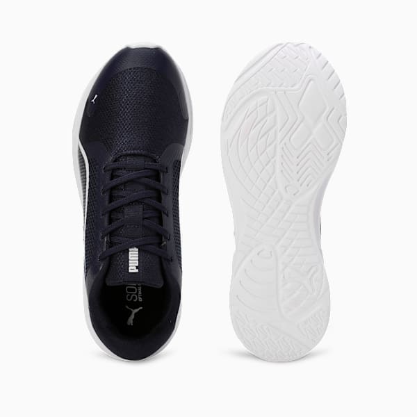 Scorch Whizz Street Men's Running Shoes, PUMA Navy-PUMA White, extralarge-IND