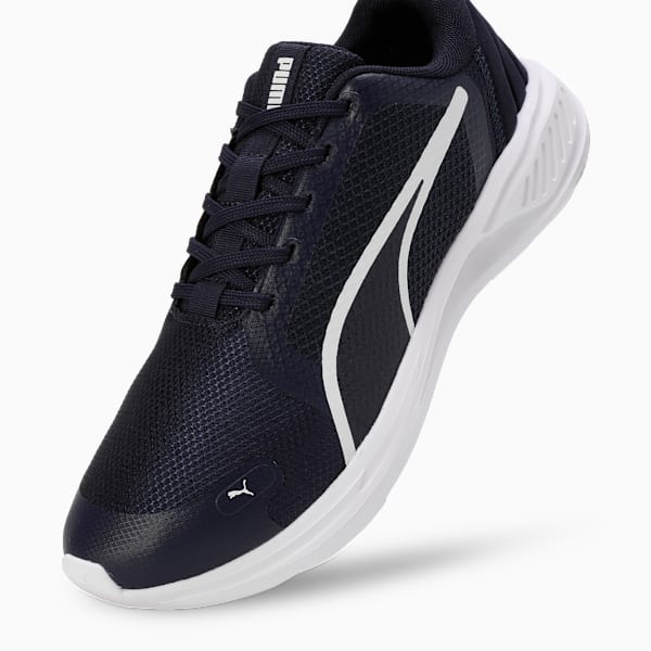 Scorch Whizz Street Men's Running Shoes, PUMA Navy-PUMA White, extralarge-IND