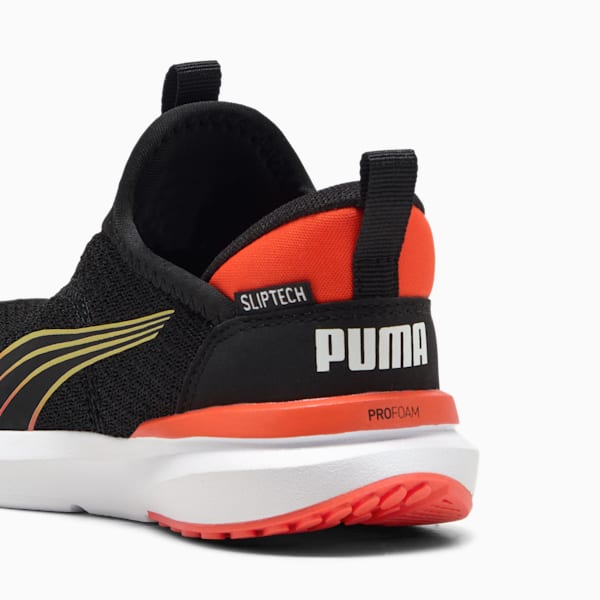Chaussures de course Kruz ProFoam SLIPTECH™ Enfant, PUMA Black-Redmazing, extralarge