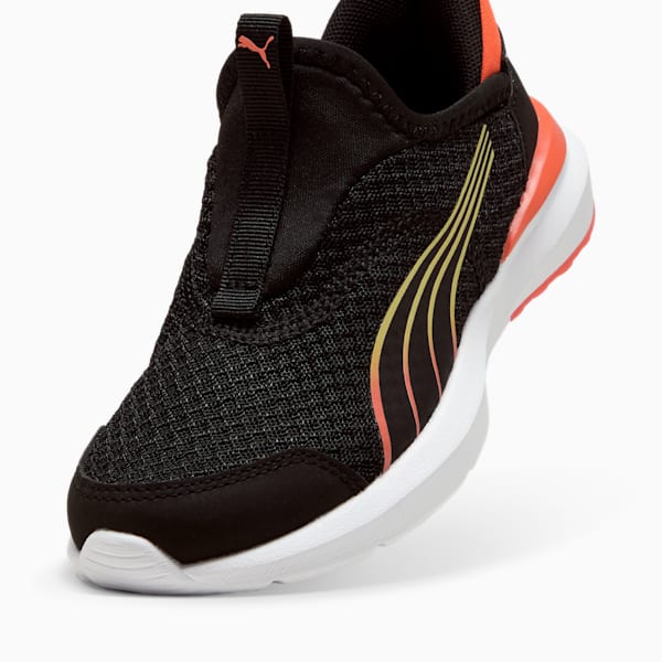 Chaussures de course Kruz ProFoam SLIPTECH™ Enfant, PUMA Black-Redmazing, extralarge