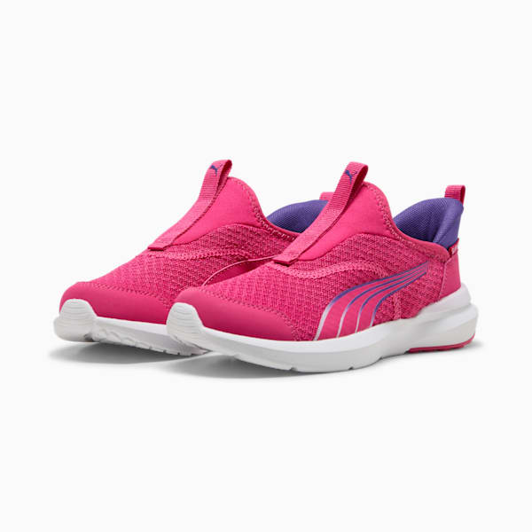 Kruz ProFoam SLIPTECH™ Little Kids' Running Shoes, PUMA Pink-Lilac Frost-Team Violet, extralarge