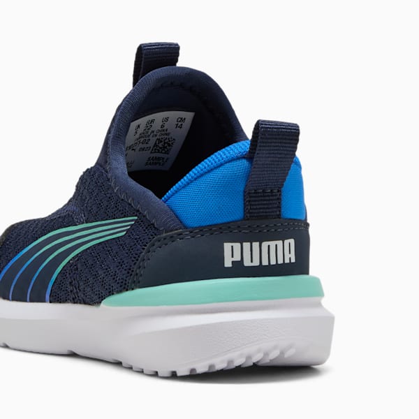 Zapatillas de correr para niños pequeños Kruz SLIPTECH™, Club Navy-Hyperlink Blue, extralarge