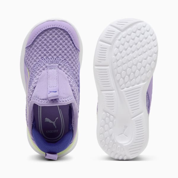 Chaussures de course à pied Kruz SLIPTECH™ Bébé, Lavender Alert-Lapis Lazuli, extralarge