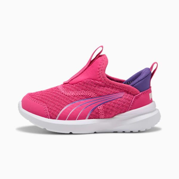 Kruz SLIPTECH™ Toddlers' Running Shoes, PUMA Pink-Lilac Frost-Team Violet, extralarge