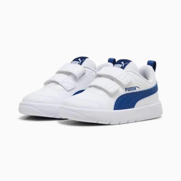 Courtflex V3 Sneakers Toddlers, PUMA White-Clyde Royal, extralarge-GBR