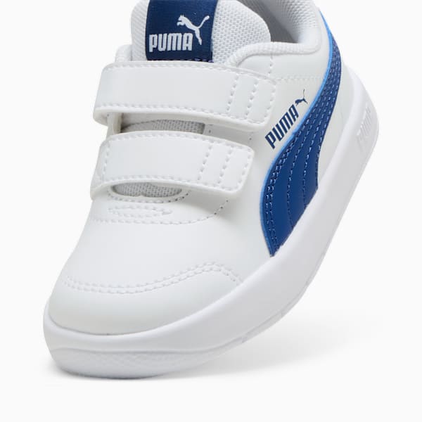 Courtflex V3 Sneakers Toddlers, PUMA White-Clyde Royal, extralarge-GBR